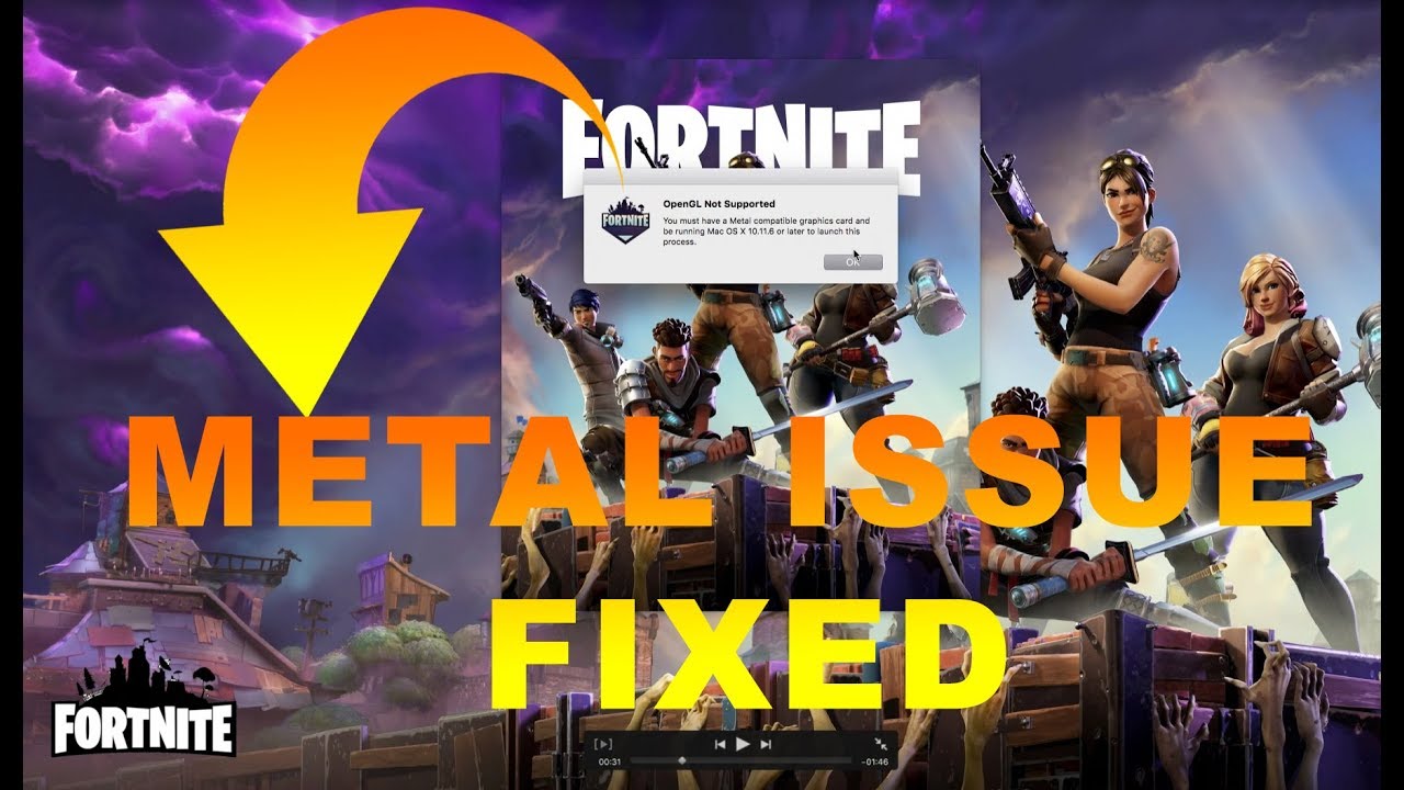 Is fortnite compatible with mac os
